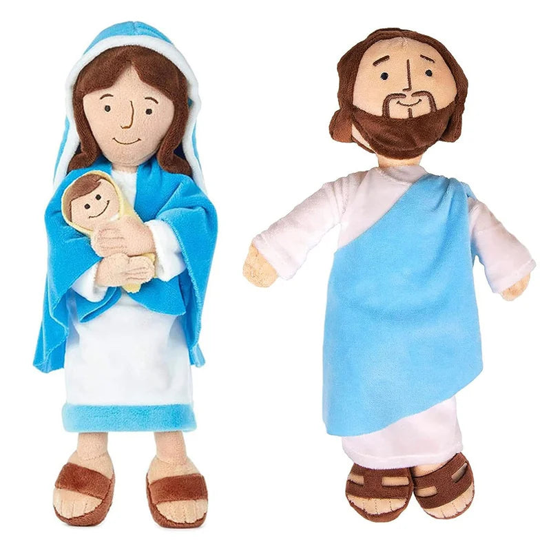 Religious (Jesus/Mary/Bible/Donkey) Plush Toys - 8 Styles