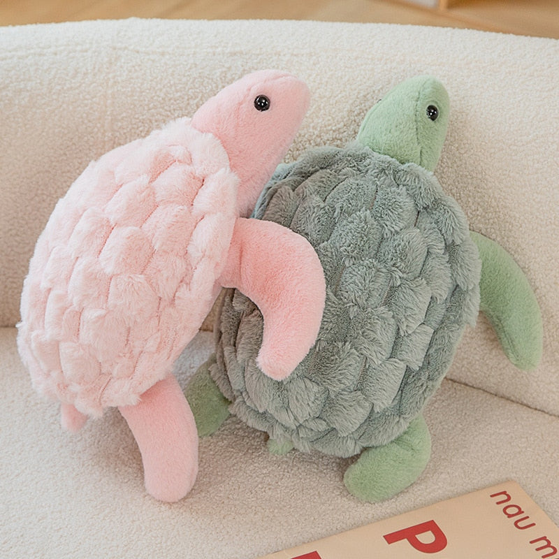 Cute Turtle Plush Toys 28/38cm - Pink/Green