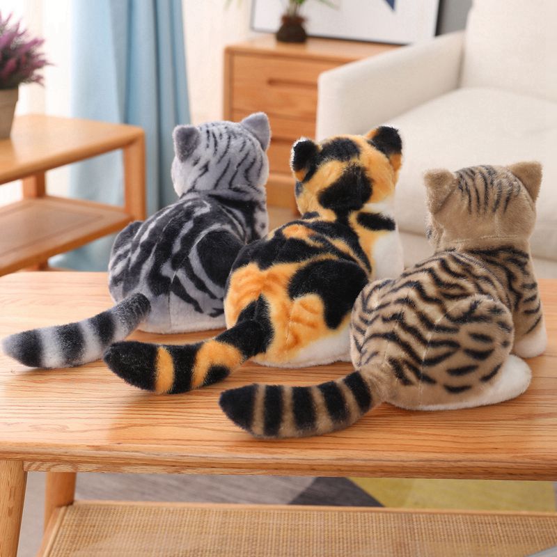 Cats Lifelike Plush Toy 26cm