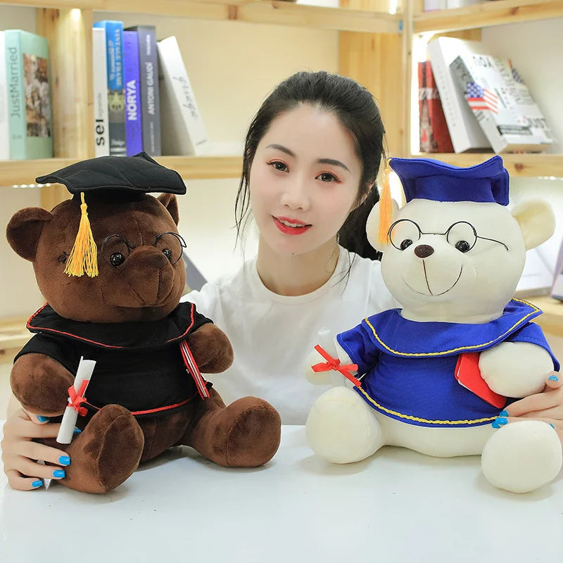 Cute/Kawaii Teddy Bear Graduation Plush Toys 18/23/28/35cm -8 styles