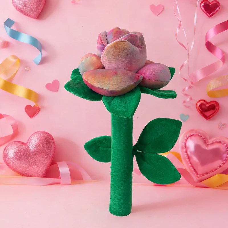 Cute Flower(Rose) Plush Toys 38cm - Yellow/Red/Pink/Blue/Orange/Purple