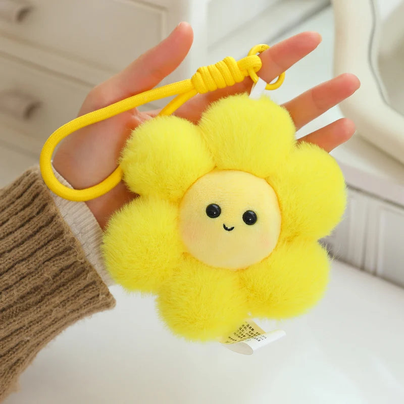 Cute Flower Plush Keychain 12cm - 12 Styles