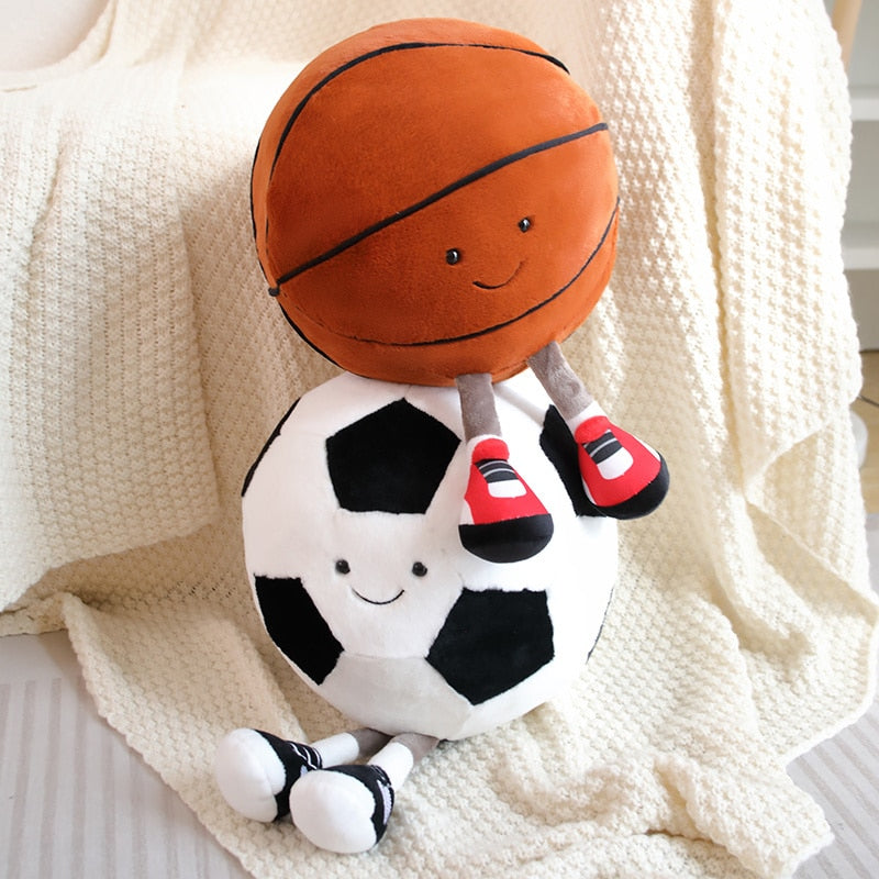 Cute Basketball/Football Plush Toys 28cm