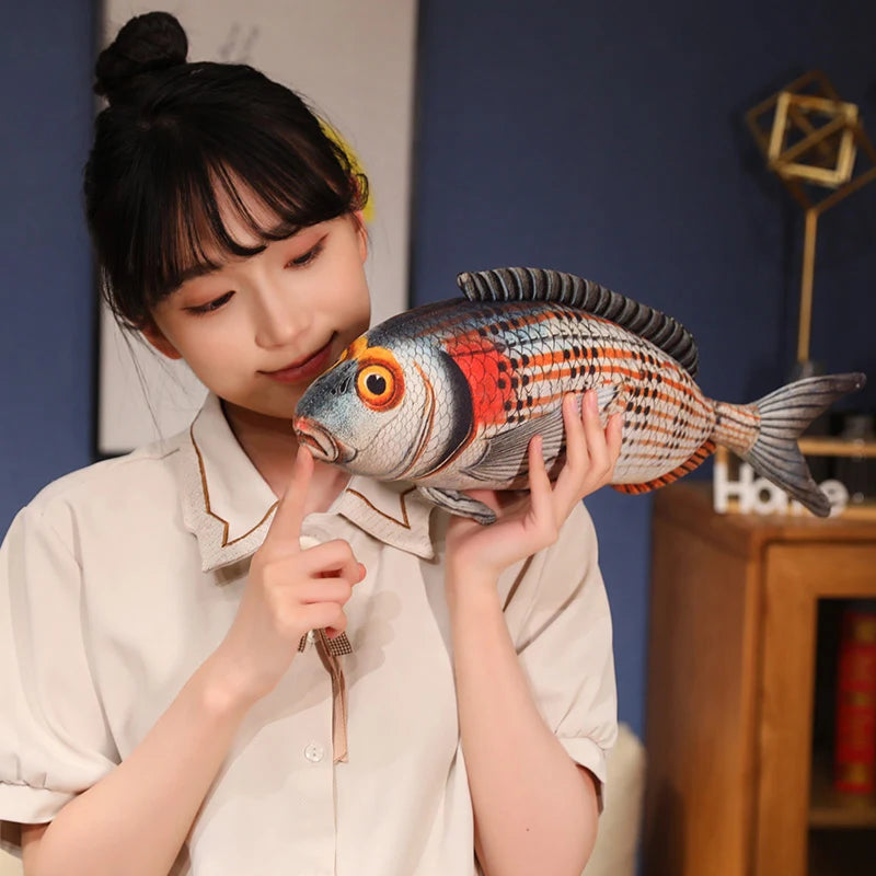 Fish Lifelike/3D Simulation Plush Toys 50/70/90/110cm - 6 Styles