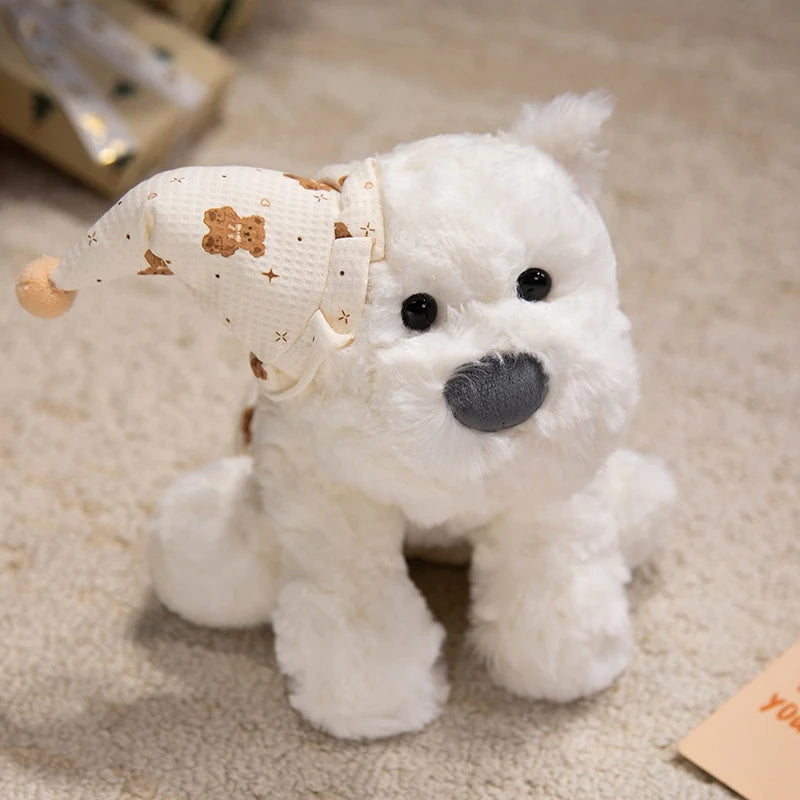 Dog (West Highland White Terrier) Plush Toys 23cm - 5 Styles