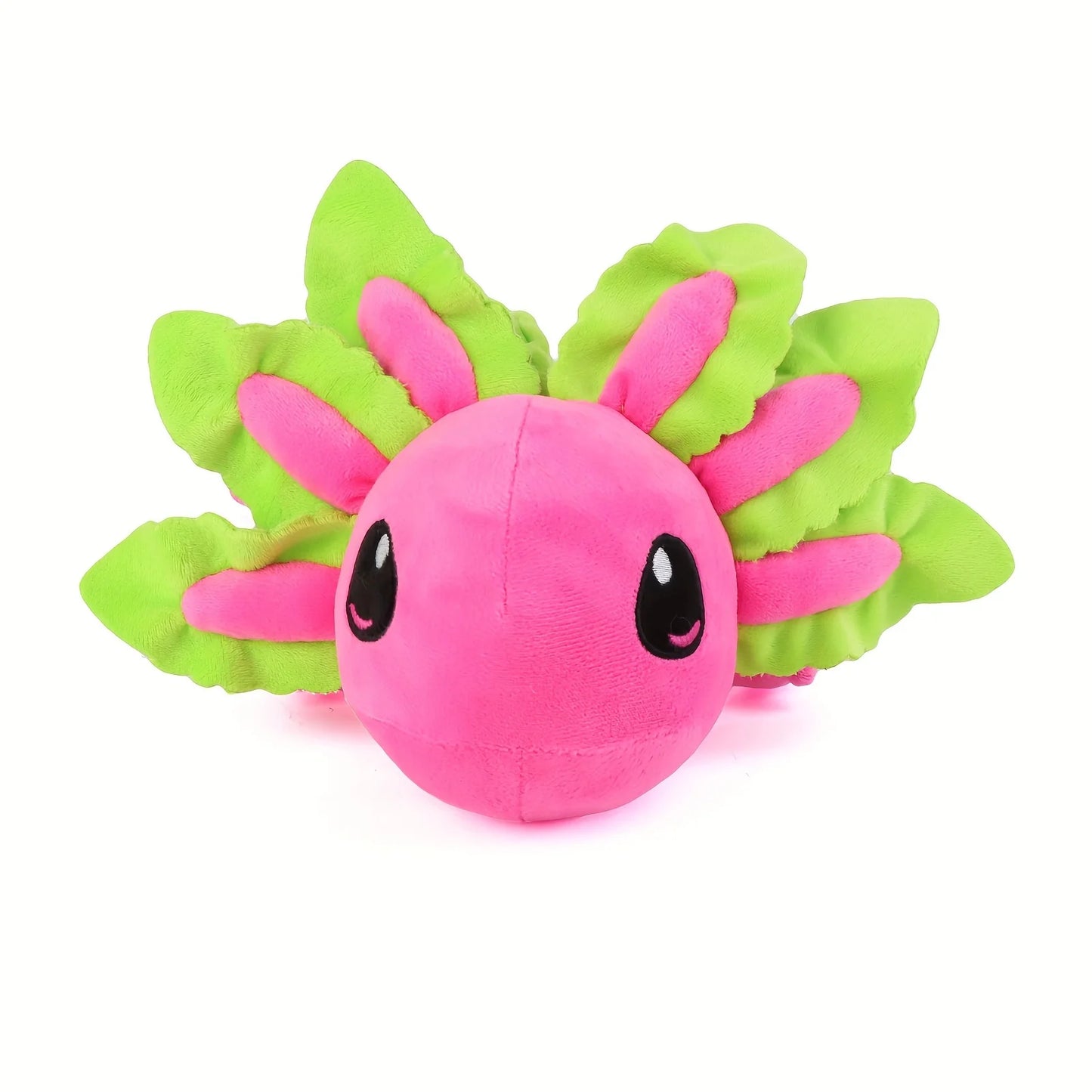 Cute Axolotl Plush Toys 45cm - Colourful Green/Pink/Purple