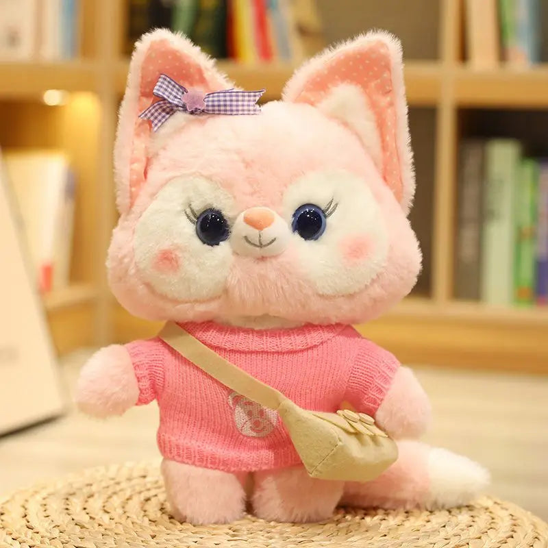 Cute Pink Fox (Dress Up) Plush Toys 30cm - 14 Styles