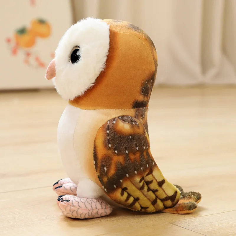 Cute Bird (Owl Lifelike) Plush Toys 20cm - 4 Styles