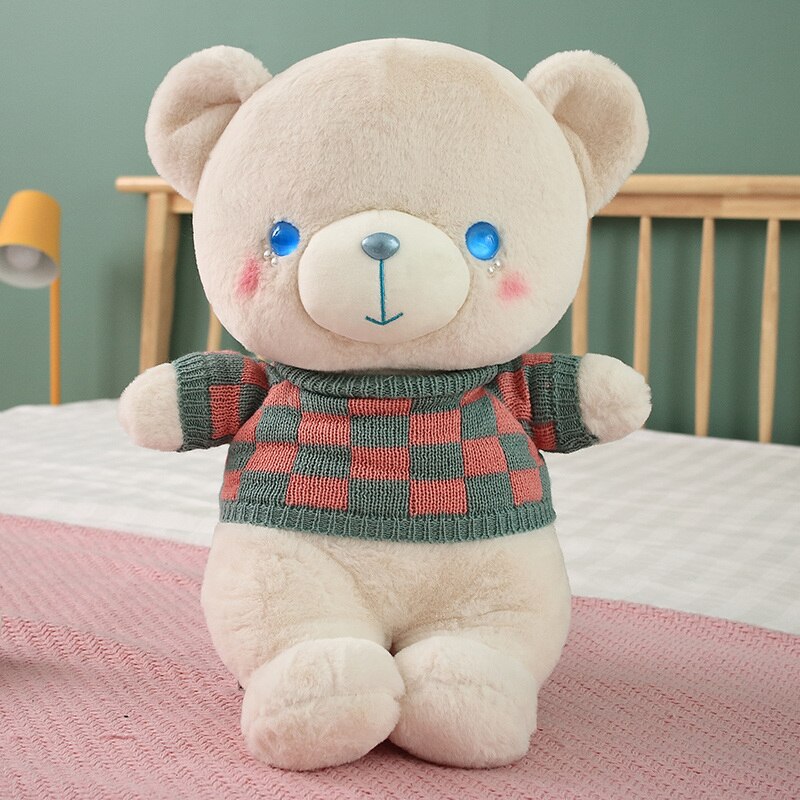 Cute Teddy Bear With Sweater Plush toys 35/50/70cm