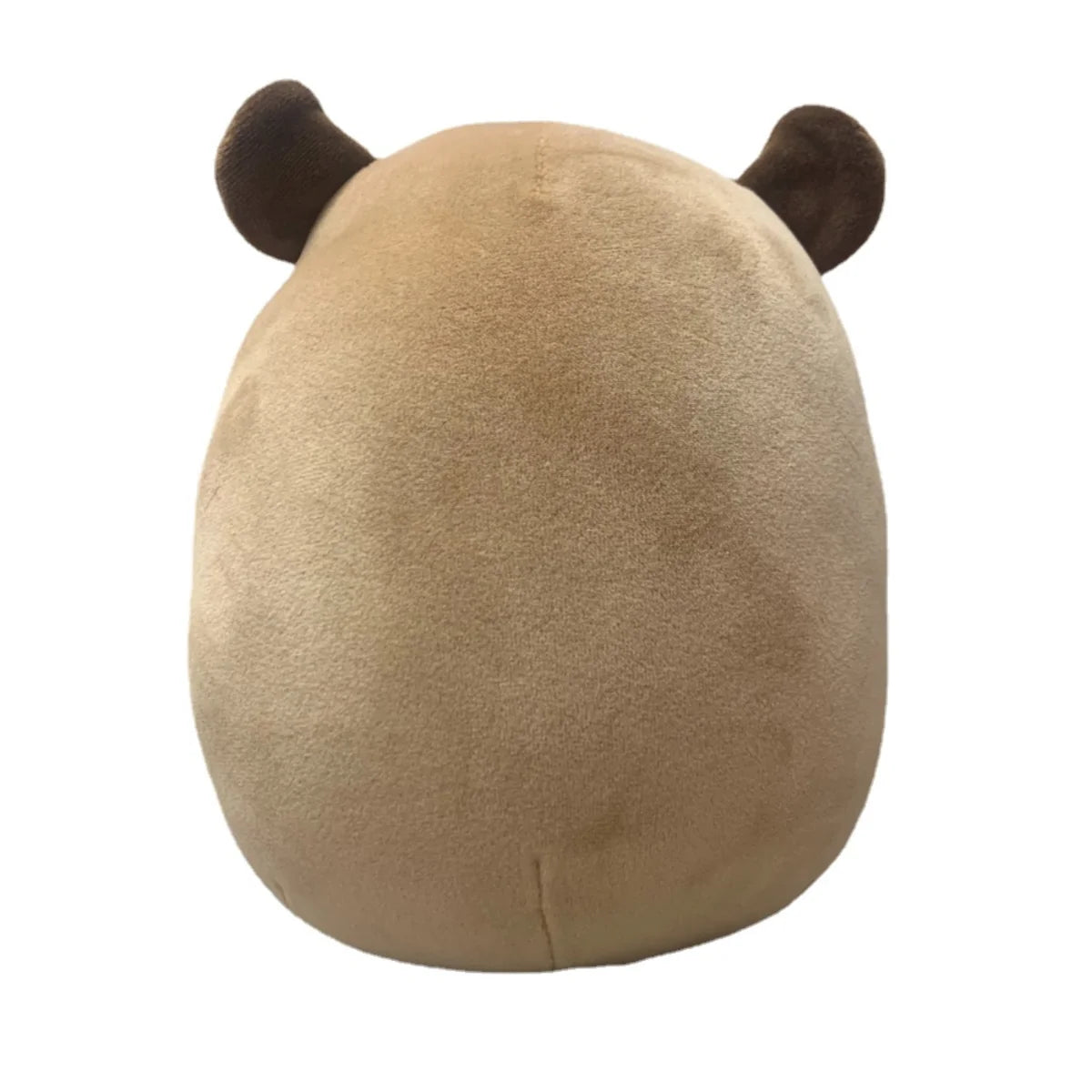 Cute Round Capybara Plush Toys 20cm - Brown/Pink