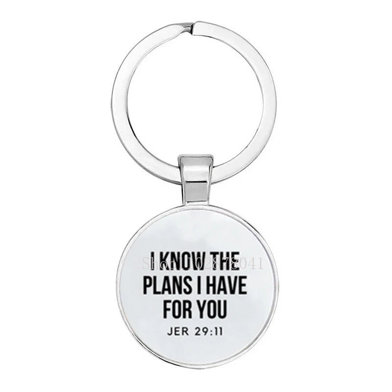 Keychain With The Bible Verse - 10 Coices