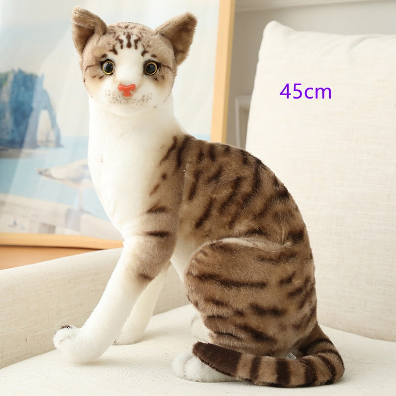 Cat (Lifelike Siamese/Shorthair) Plush Toys