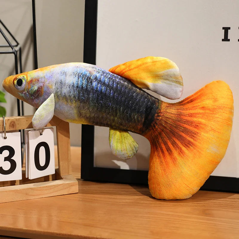 Fish (Guppy) Lifelike Plush Toys 40/60cm - 8 Styles