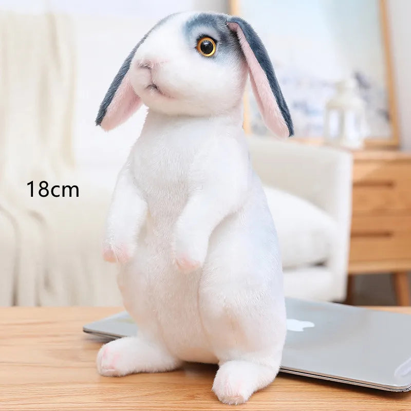 Long Ears Rabbit Lifelike Plush Toys 13/16/18/24cm - 17 Styles