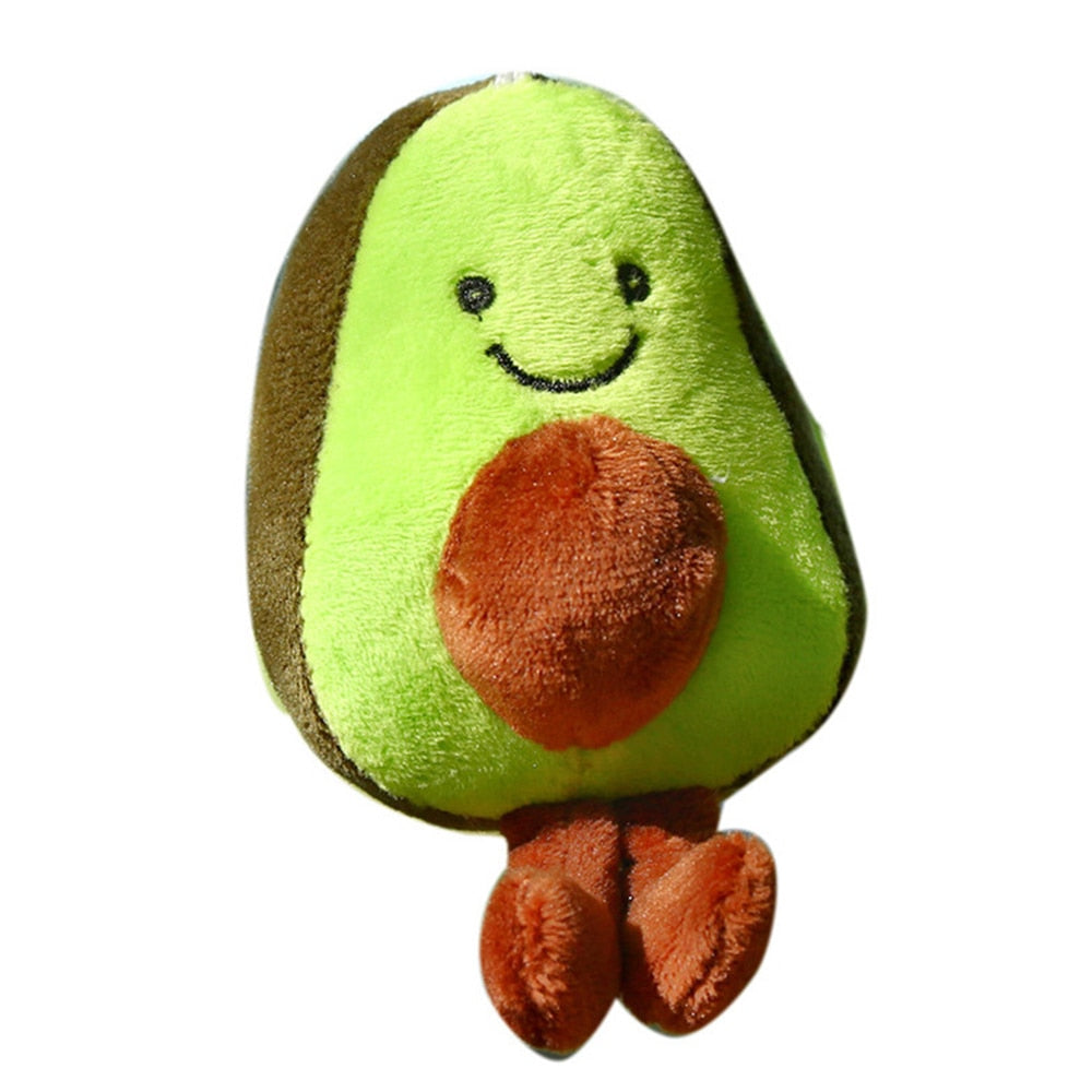 Cute Avocado Plush Keychains 12cm