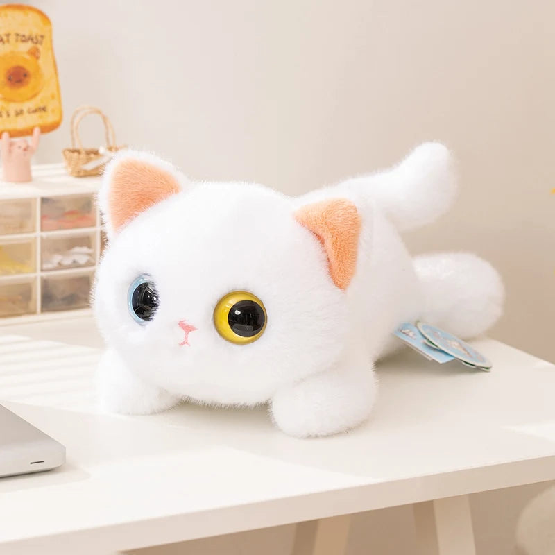 Cute Cat Plush Toys 20/40cm - Ragdoll/Siamese/Black/White/3-Colour