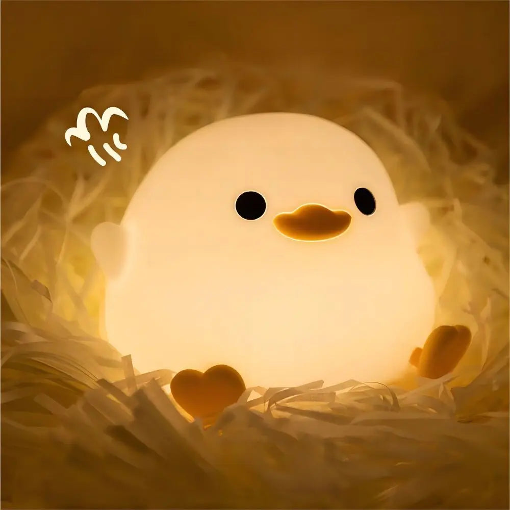 LED Night Light Bird(Duck) Silicone Lamp - 2 Styles