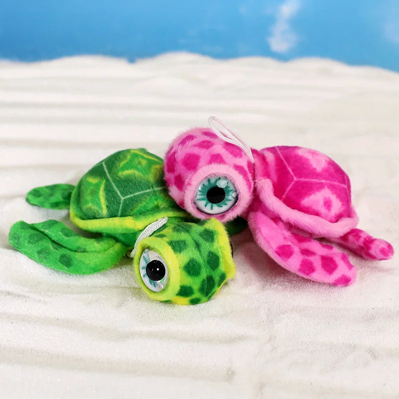 Cute Turtle Plush Keychain 17cm - Pink/Purple/Blue/Green/Red