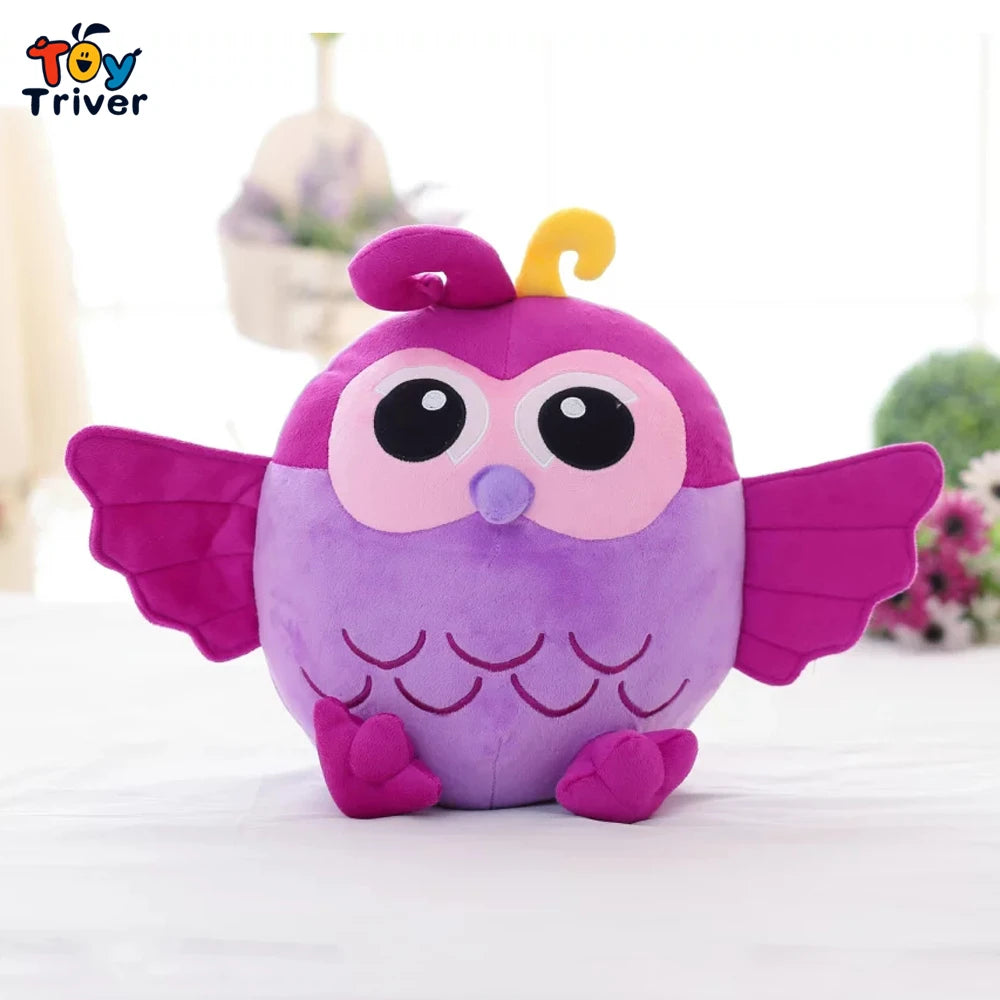 Cute Bird (Owl) Plush Toys 25/38/55cm - Blue/Brown/Pink/Grey (4 Styles)