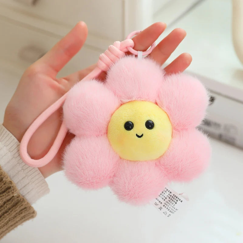 Cute Flower Plush Keychain 12cm - 12 Styles
