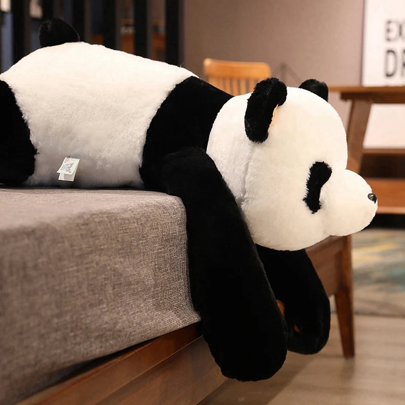 Lying Panda Plush Pillow Toys 60/80/100/120cm