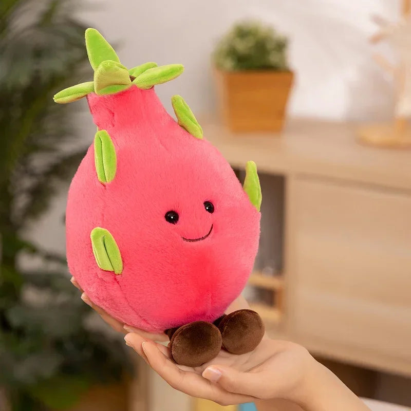 Cute Dragon Fruit/Watermelon/Corn Plush Toys 22-33cm