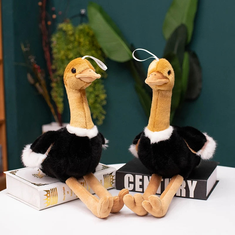 Bird Ostrich Lifelike Plush Toys 40cm