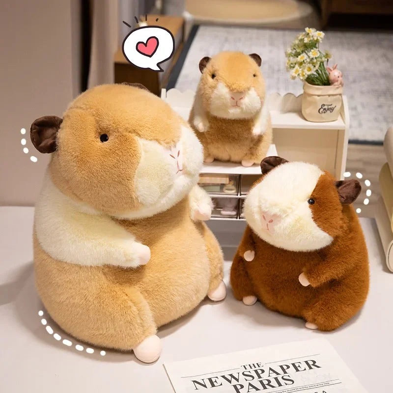 Cute/Kawaii Brown Guinea Pig Plush Toys 25/30/40cm - 2 Styles