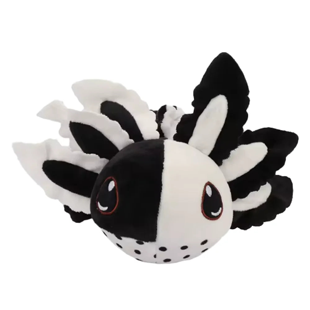 Cute Axolotl Plush Toys  - Black/White
