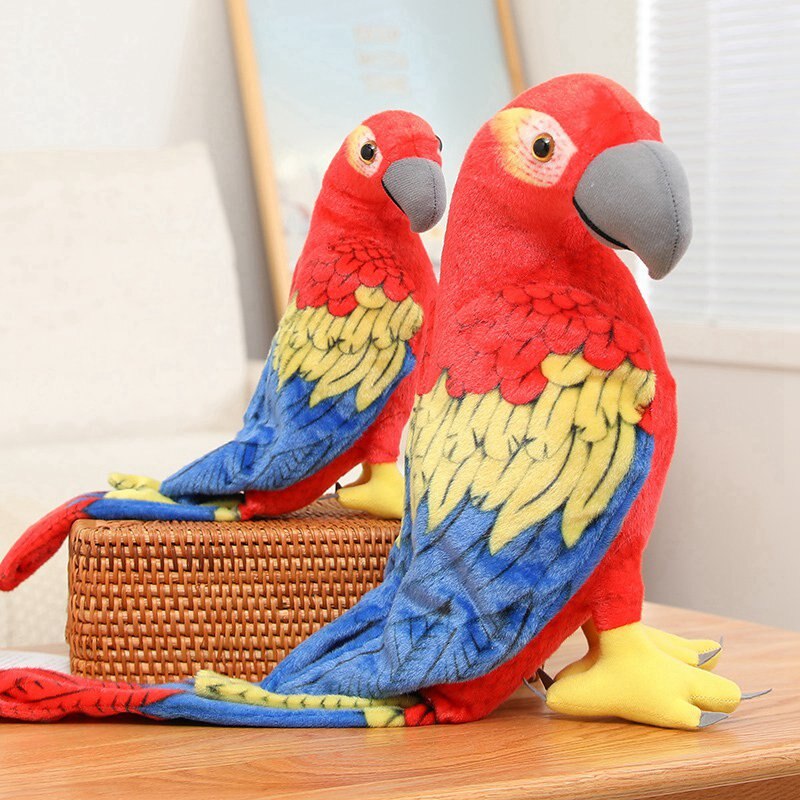 Parrot Lifelike Plush Toys 50cm/70cm - 6 styles