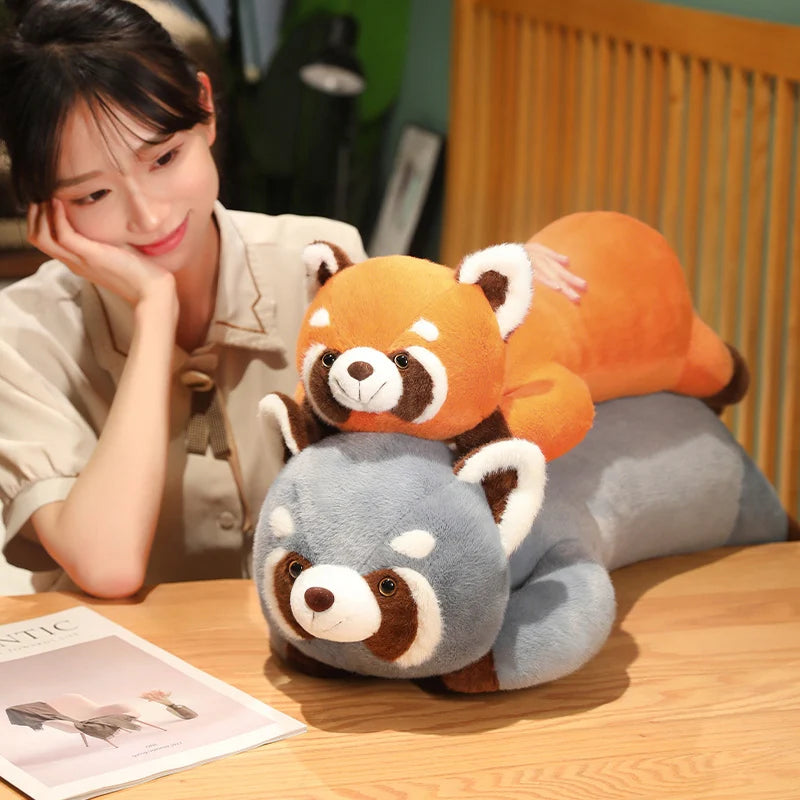 Lying Red Panda/Raccoon Pillow Plush Toys 50/70/90cm