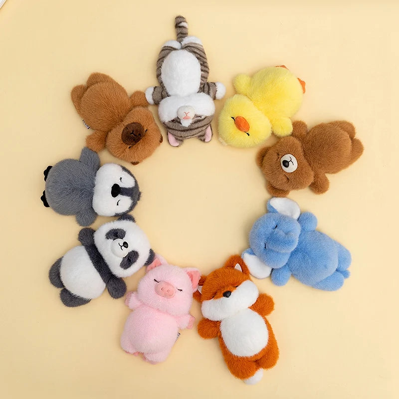Cute Animial (Penguin/Panda/Capybara/Duck/Cat/Fox/Bear/Pig/Elephant) Wrist Rest Plush Toys 19cm