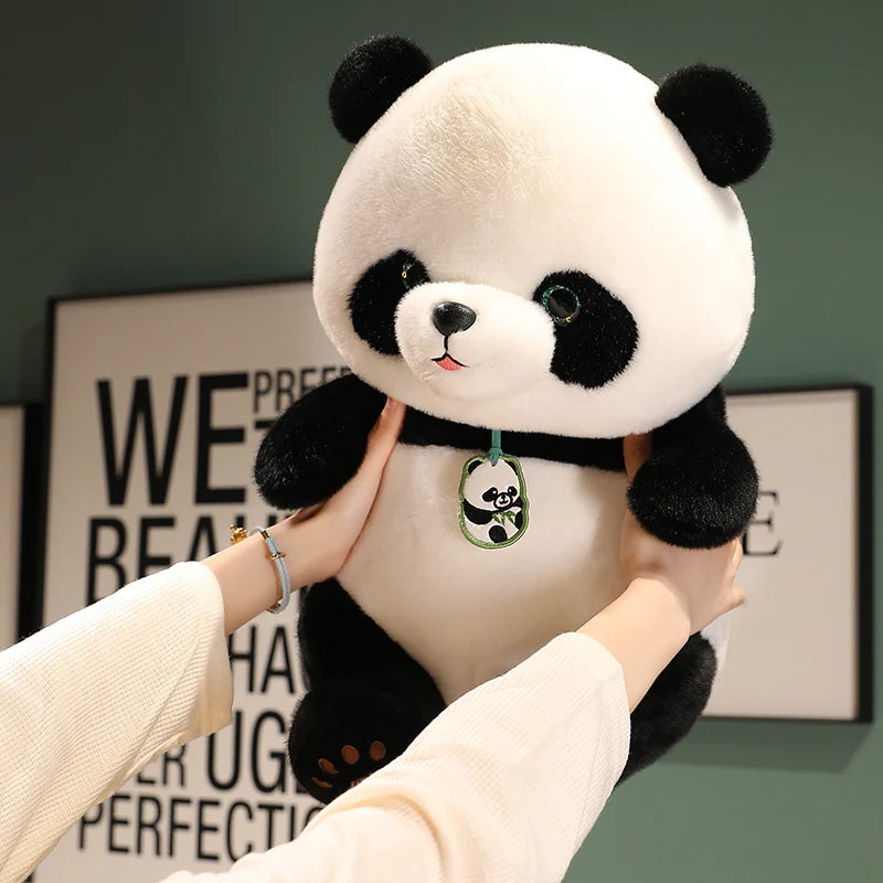 Cute Panda With Pendant Plush Toys 24/30/40/50cm