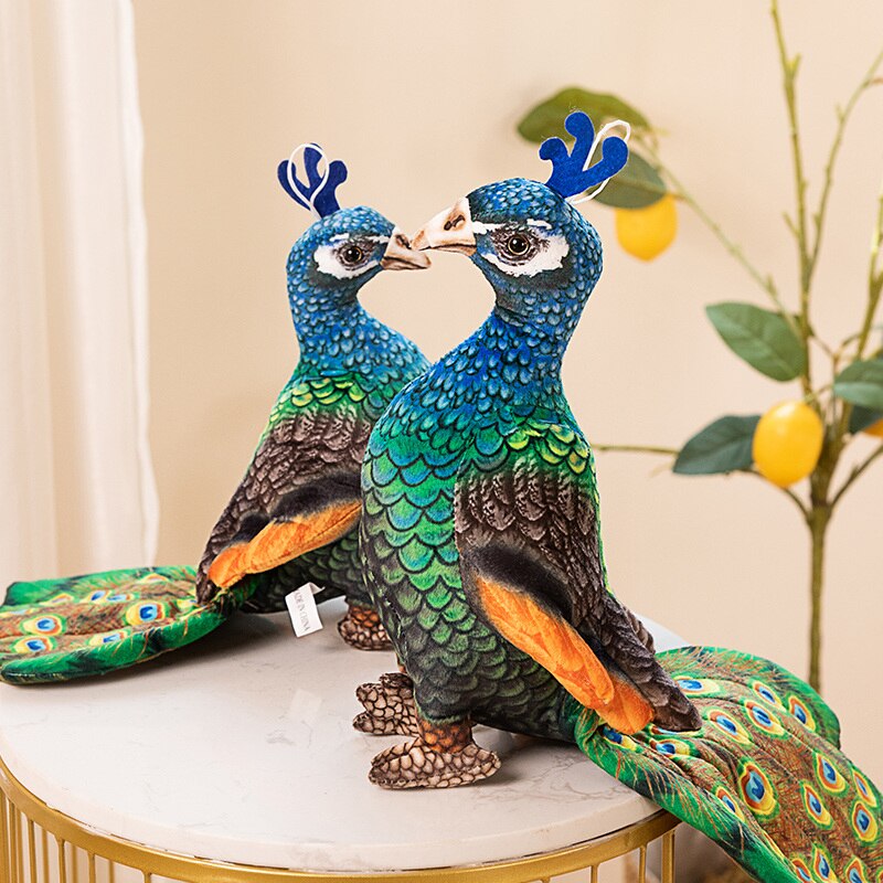 Peacock (lifelike realistic) Plush Toys 28/35cm