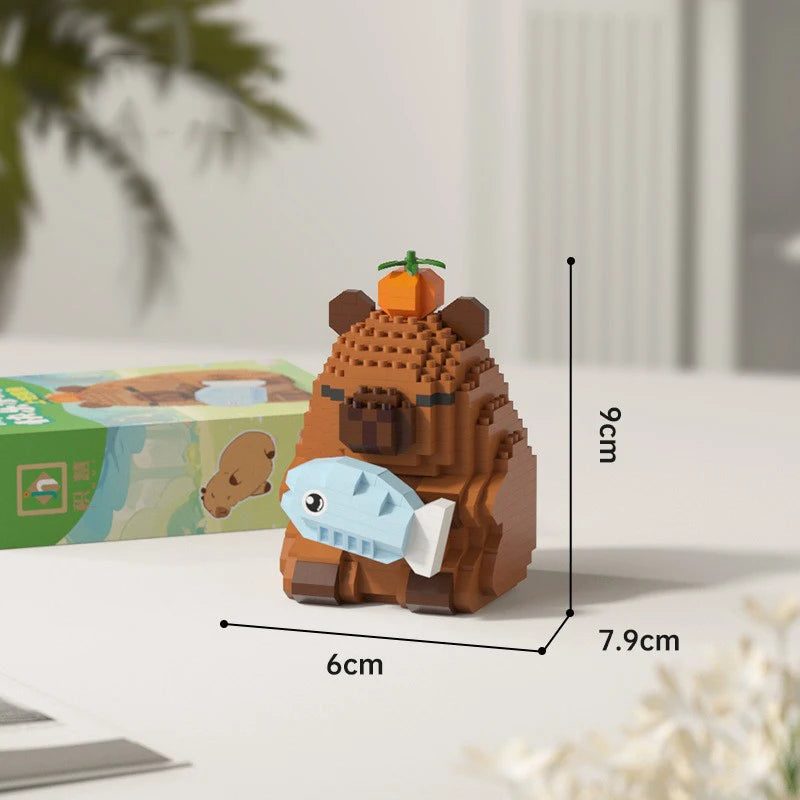 Capybara Mini Building Blocks - 6 Styles