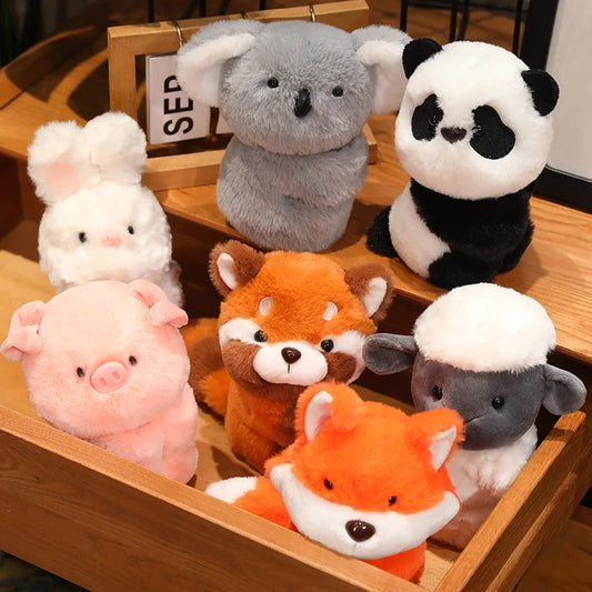 Cute Animal (Panda/Red Panda/Pig/Fox/Koala/Rabbit/Sheep) Plush Slap Band - 7 Styles