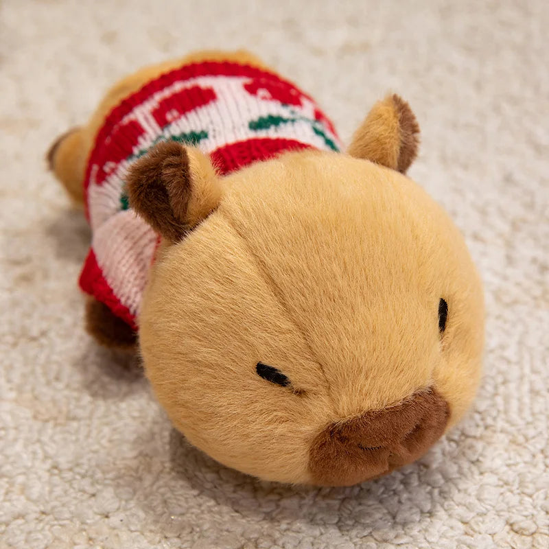 Cute Capybara With Sweater Plush Toys 36cm Or Wrist Rest Plush 20cm
