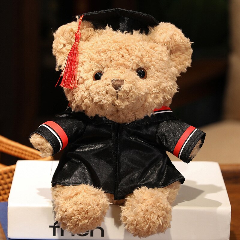 Cute Teddy Bear Graduation Plush Toys 23cm 8 styles