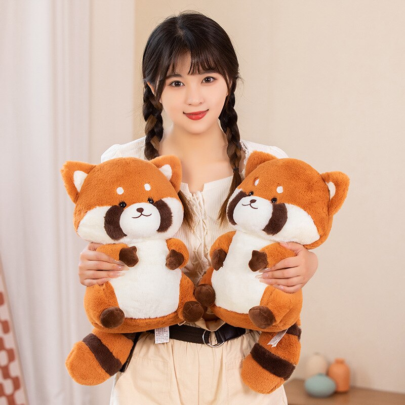 Cute Red Panda Plush Toys 35cm