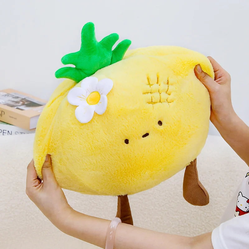 Cute Fruits (Orange/Apple/Pineapple/Strawberry/Watermelon/Coconut) Plush Toys 30cm