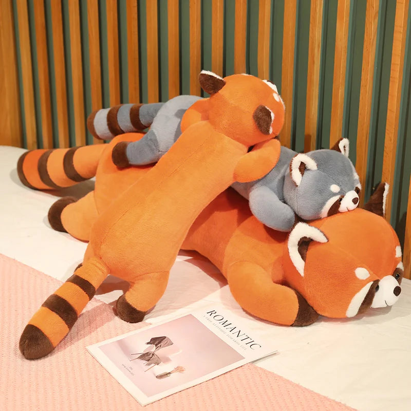 Lying Red Panda/Raccoon Pillow Plush Toys 50/70/90cm