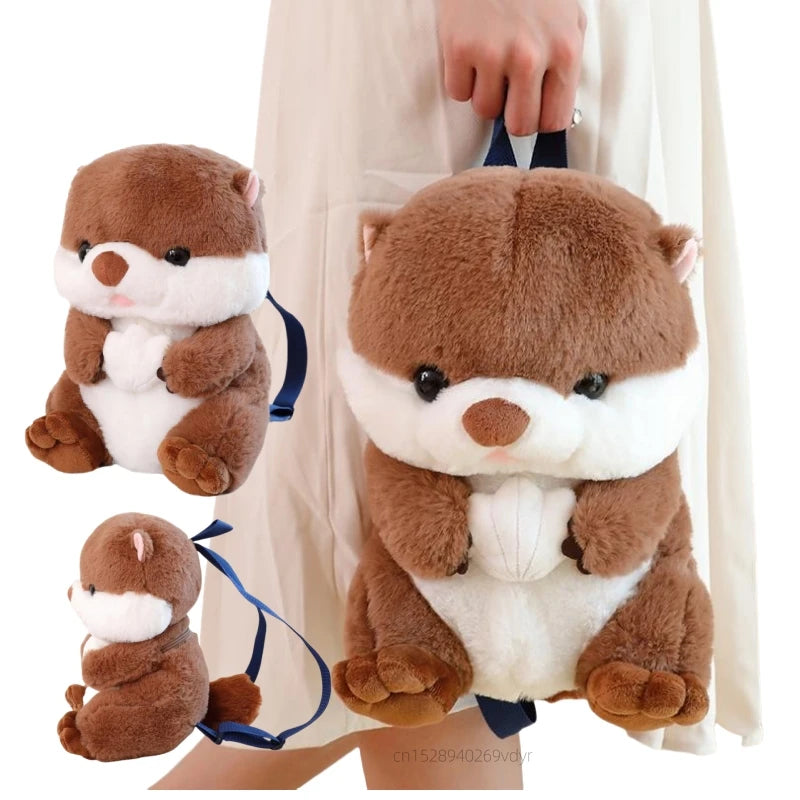 Cute Otter Plush Backpacks - 3 Styles