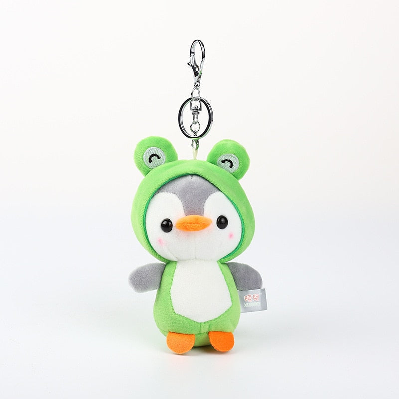 Penguin (Animal Dress Up) Plush Keychains 13cm 4 styles