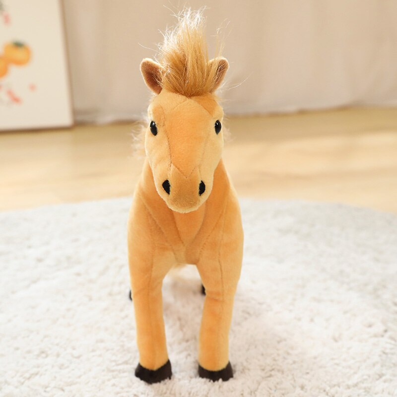 Horse Lifelike Plush Toy - 4 Styles