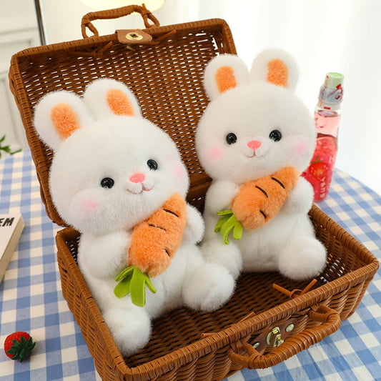 Cute Rabbit with Carrot Plush Toys 28cm/40cm/50cm