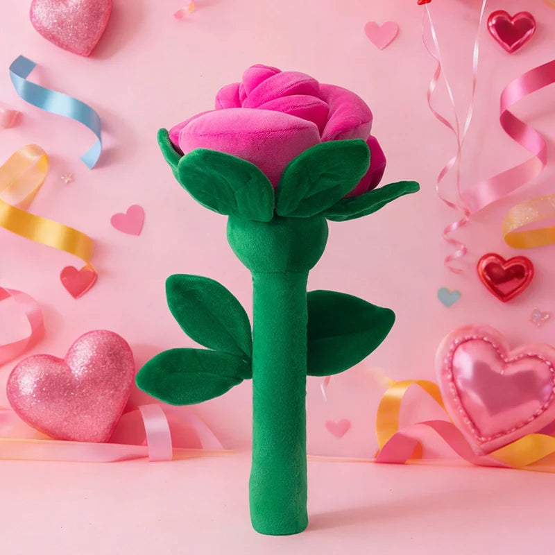 Cute Flower(Rose) Plush Toys 38cm - Yellow/Red/Pink/Blue/Orange/Purple