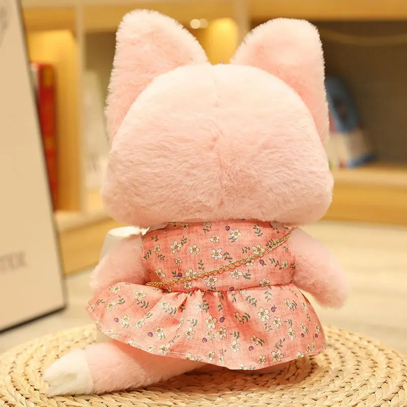 Cute Pink Fox (Dress Up) Plush Toys 30cm - 14 Styles