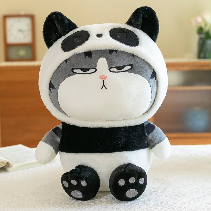 Long Live My Emperor Cat With Animal (Rabbit/Frog/Panda) Dress Up Plush Toys 20/37cm