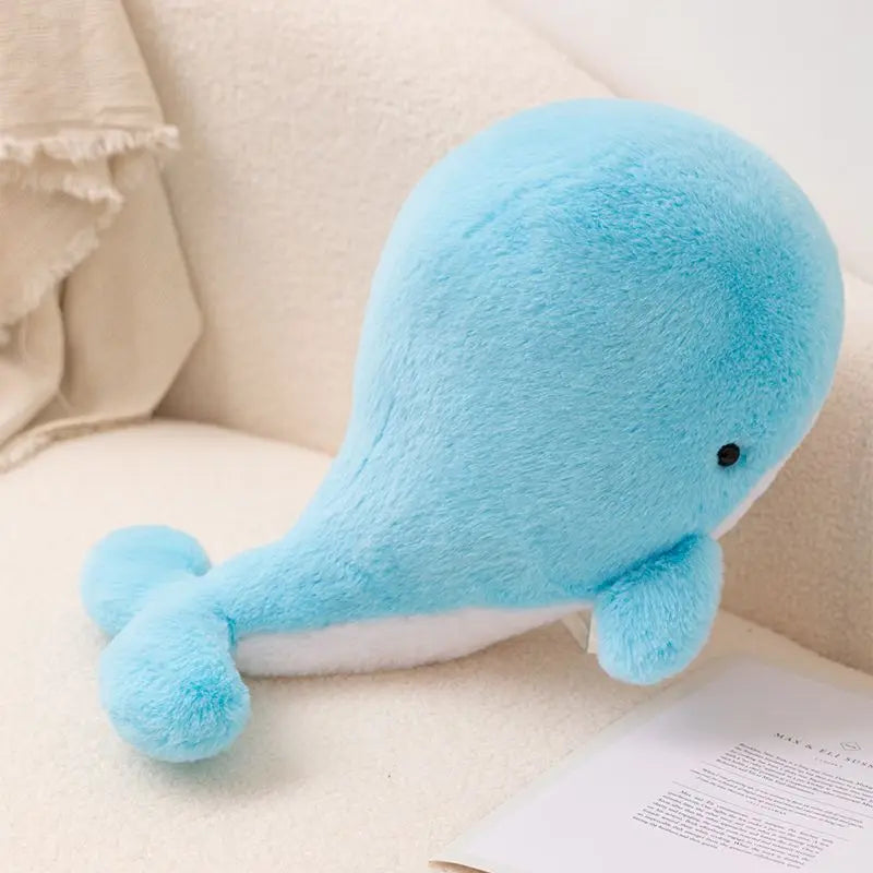 Cute Whale Plush Toys 42cm - Pink/Blue