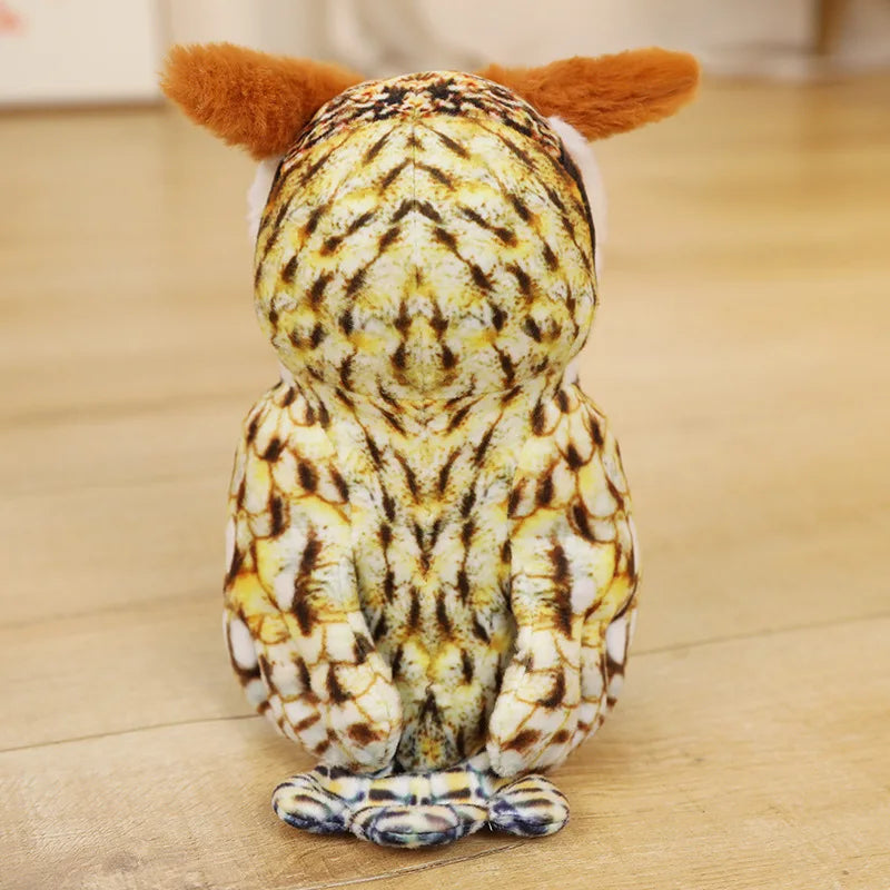 Cute Bird (Owl Lifelike) Plush Toys 20cm - 4 Styles